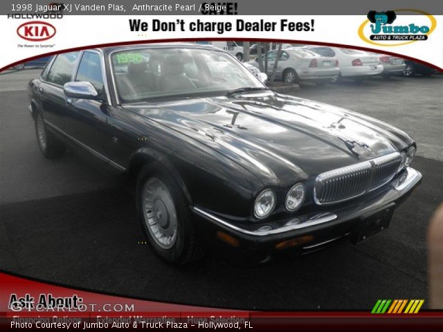 1998 Jaguar XJ Vanden Plas in Anthracite Pearl