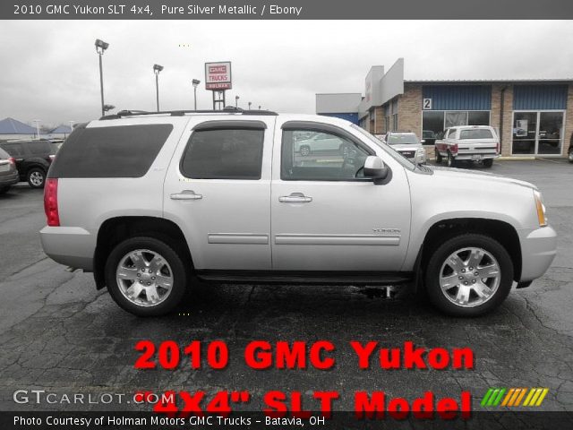 2010 GMC Yukon SLT 4x4 in Pure Silver Metallic