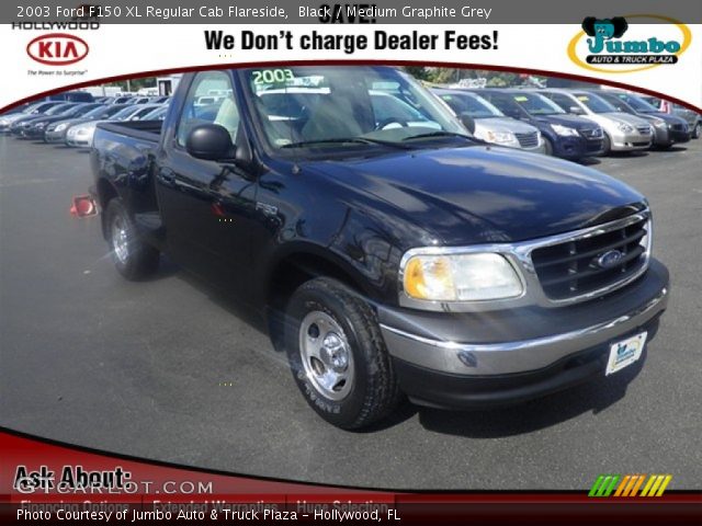 2003 Ford F150 XL Regular Cab Flareside in Black