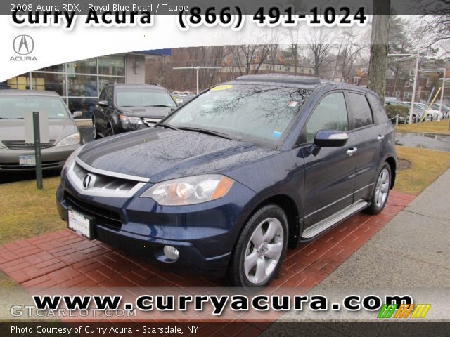 2008 Acura RDX  in Royal Blue Pearl