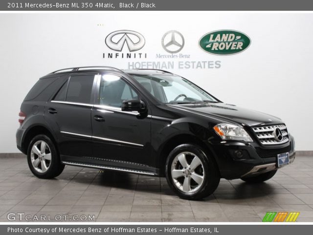 2011 Mercedes-Benz ML 350 4Matic in Black