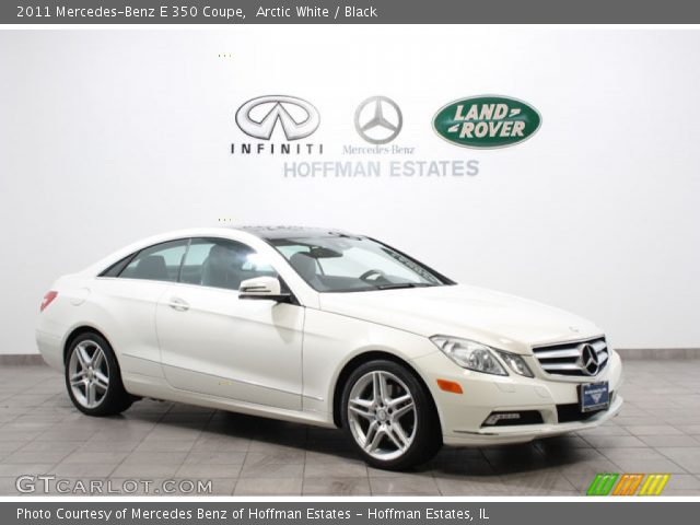 2011 Mercedes-Benz E 350 Coupe in Arctic White