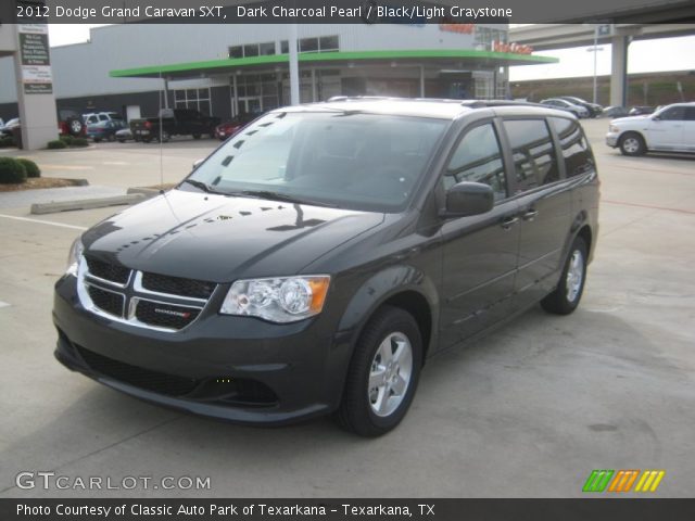 2012 Dodge Grand Caravan SXT in Dark Charcoal Pearl