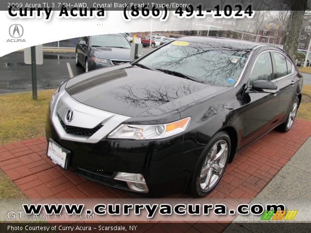 2009 Acura TL 3.7 SH-AWD in Crystal Black Pearl