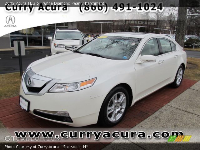 2009 Acura TL 3.5 in White Diamond Pearl