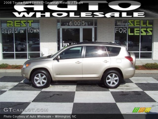 2008 Toyota RAV4 Limited in Savannah Metallic