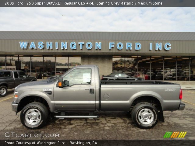 2009 Ford F250 Super Duty XLT Regular Cab 4x4 in Sterling Grey Metallic