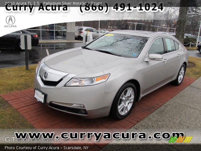 2010 Acura TL 3.5 in Palladium Silver Metallic