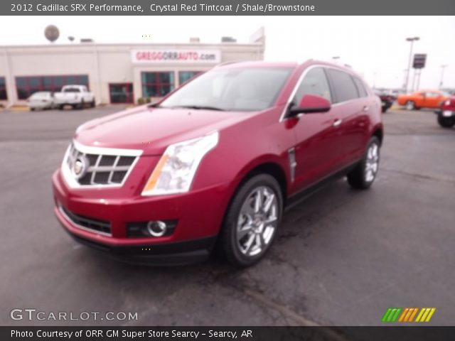 2012 Cadillac SRX Performance in Crystal Red Tintcoat
