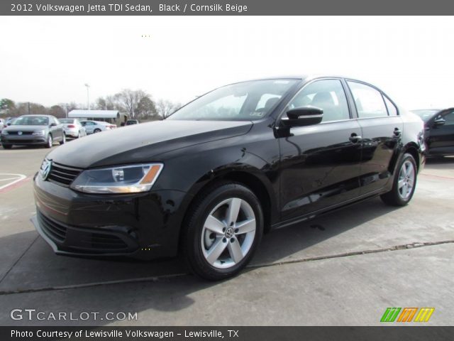 2012 Volkswagen Jetta TDI Sedan in Black