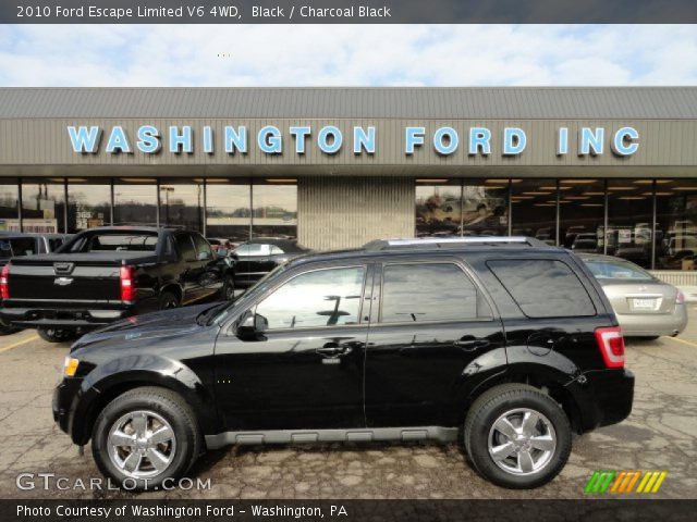 2010 Ford Escape Limited V6 4WD in Black