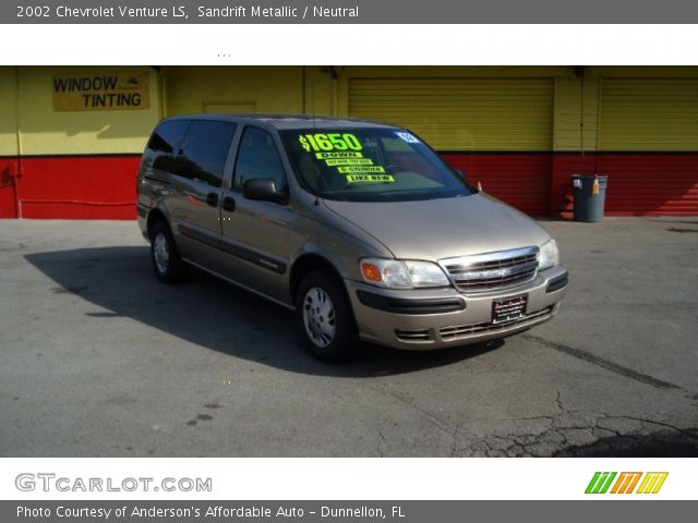 2002 Chevrolet Venture LS in Sandrift Metallic