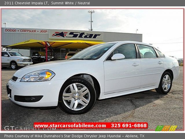 2011 Chevrolet Impala LT in Summit White