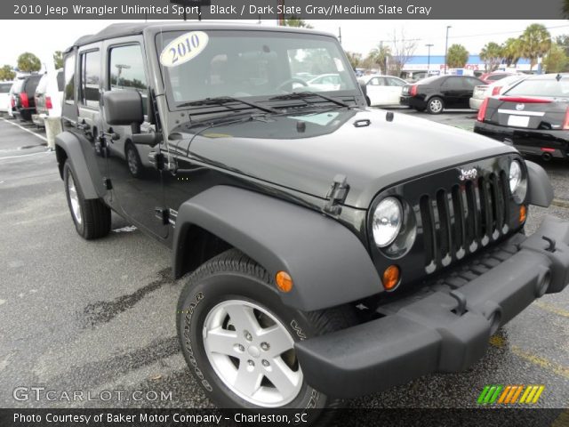 2010 Jeep Wrangler Unlimited Sport in Black