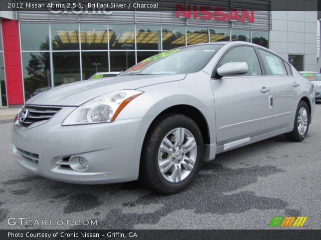 2012 Nissan Altima 2.5 S in Brilliant Silver