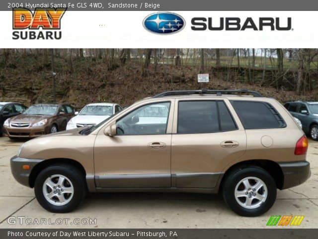 2004 Hyundai Santa Fe GLS 4WD in Sandstone