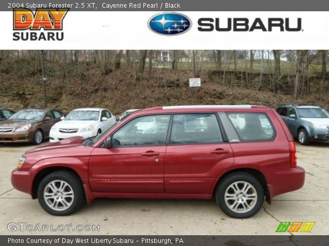 2004 Subaru Forester 2.5 XT in Cayenne Red Pearl