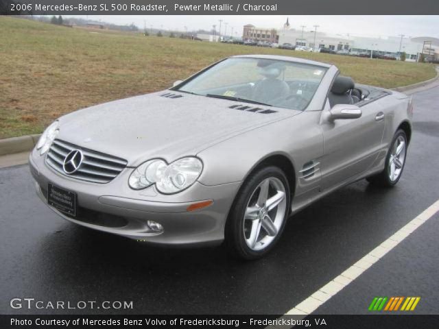 2006 Mercedes-Benz SL 500 Roadster in Pewter Metallic