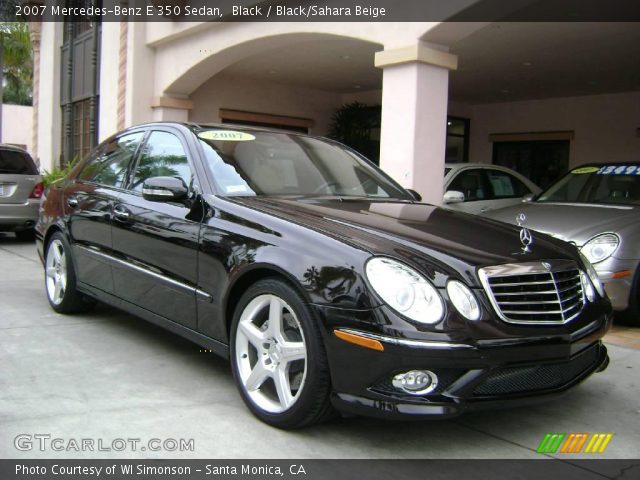 2007 Mercedes-Benz E 350 Sedan in Black