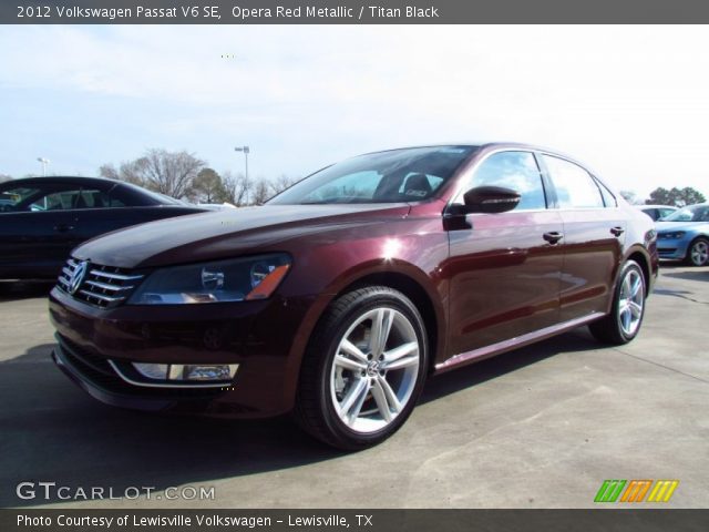 2012 Volkswagen Passat V6 SE in Opera Red Metallic