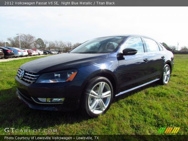 2012 Volkswagen Passat V6 SE in Night Blue Metallic