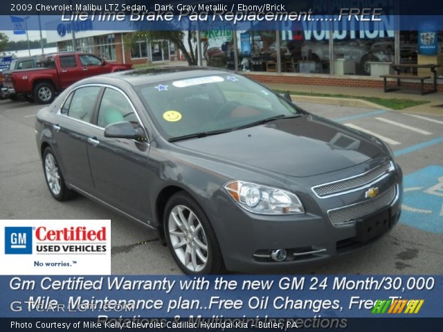 2009 Chevrolet Malibu LTZ Sedan in Dark Gray Metallic