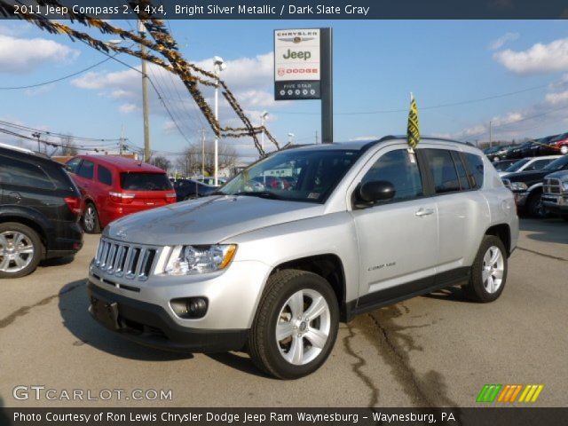 2011 Jeep Compass 2.4 4x4 in Bright Silver Metallic