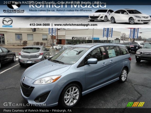 2012 Mazda MAZDA5 Grand Touring in Clear Water Blue Metallic