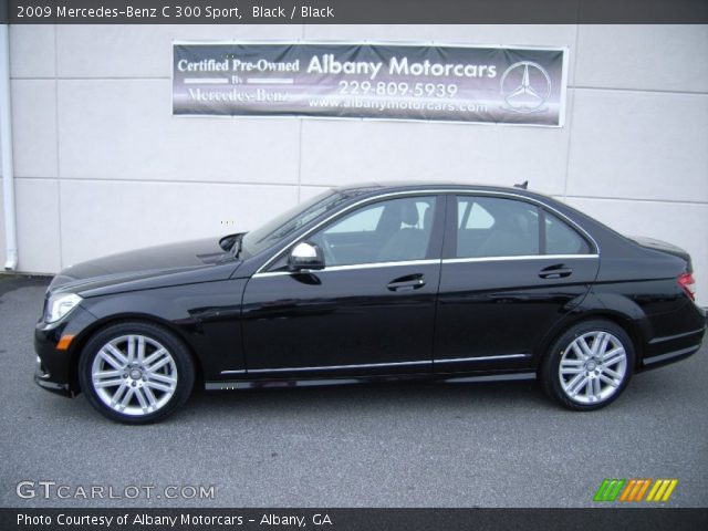 2009 Mercedes-Benz C 300 Sport in Black