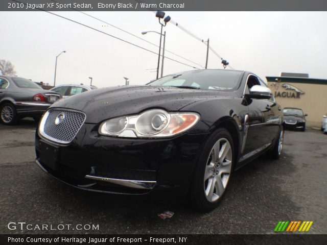 2010 Jaguar XF Sport Sedan in Ebony Black