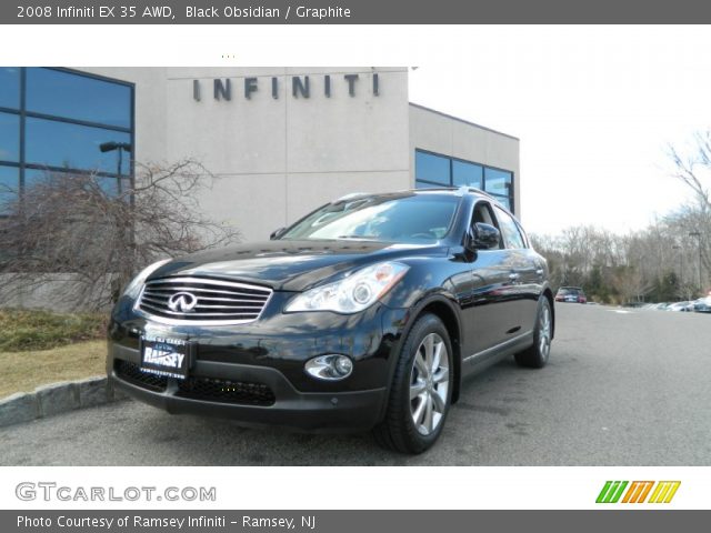 2008 Infiniti EX 35 AWD in Black Obsidian