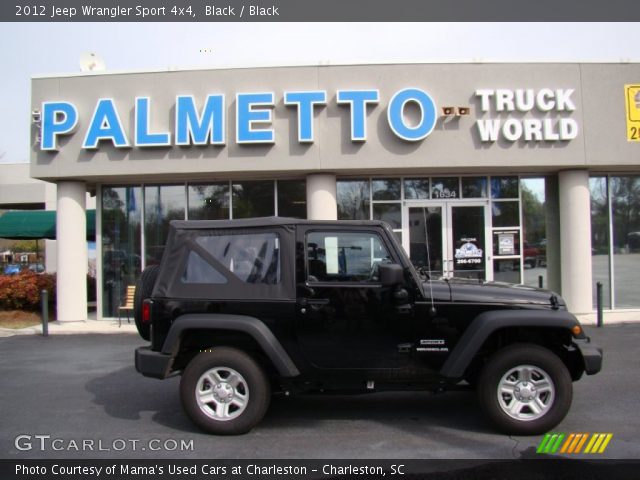 2012 Jeep Wrangler Sport 4x4 in Black