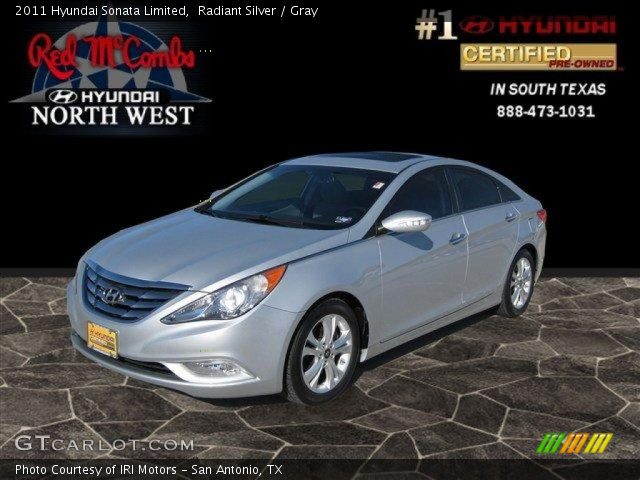 2011 Hyundai Sonata Limited in Radiant Silver
