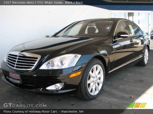 2007 Mercedes-Benz S 550 4Matic Sedan in Black