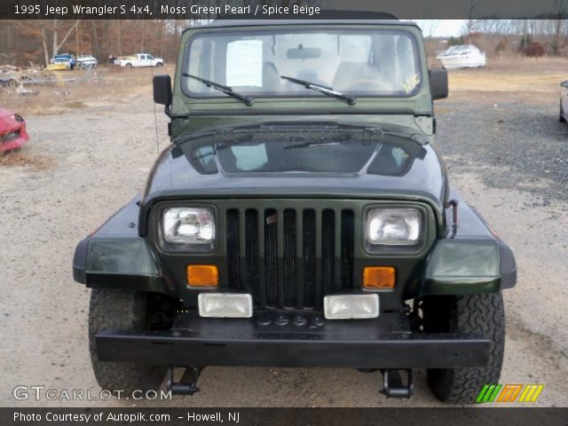 1995 Jeep Wrangler S 4x4 in Moss Green Pearl