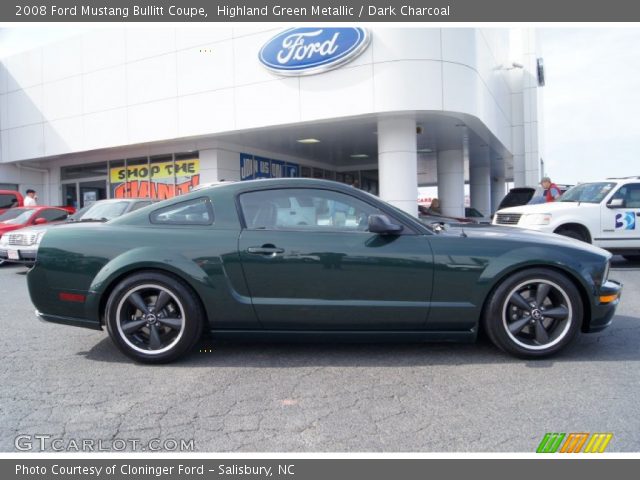 2008 Ford Mustang Bullitt Coupe in Highland Green Metallic