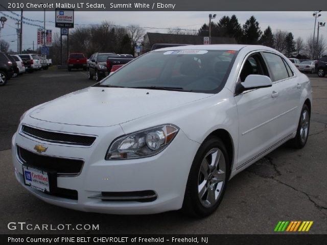 2010 Chevrolet Malibu LT Sedan in Summit White