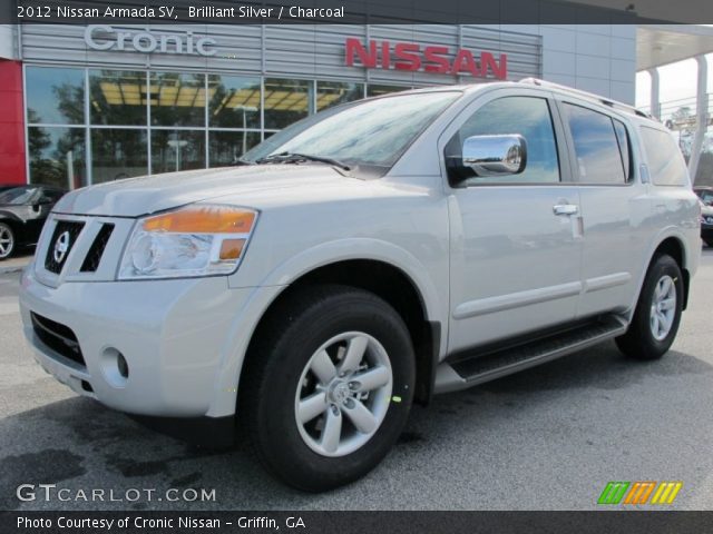 2012 Nissan Armada SV in Brilliant Silver