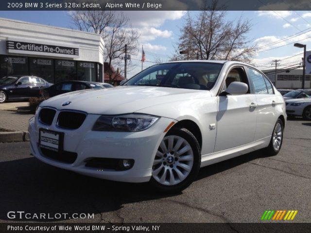 2009 BMW 3 Series 328xi Sedan in Alpine White