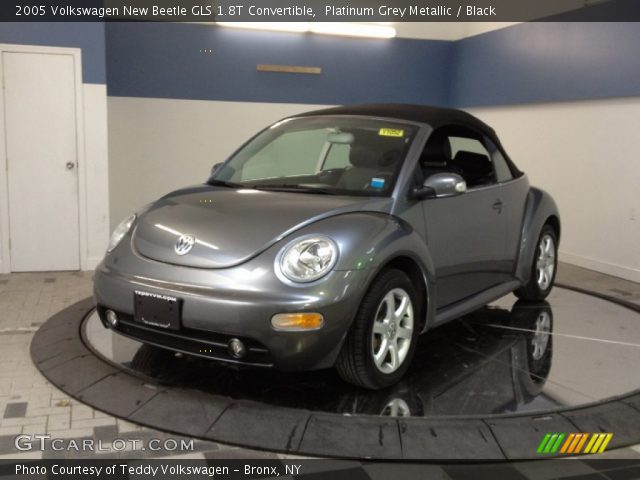 2005 Volkswagen New Beetle GLS 1.8T Convertible in Platinum Grey Metallic