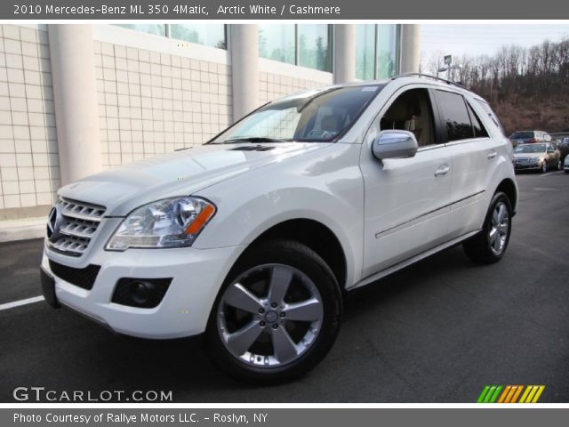 2010 Mercedes-Benz ML 350 4Matic in Arctic White