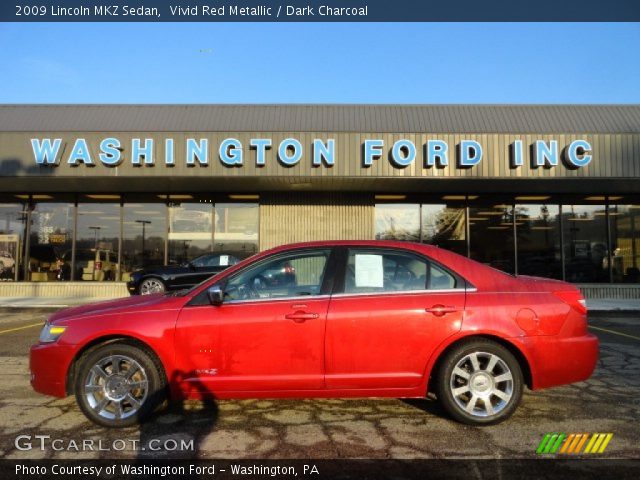 2009 Lincoln MKZ Sedan in Vivid Red Metallic