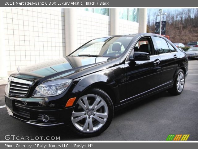 2011 Mercedes-Benz C 300 Luxury 4Matic in Black