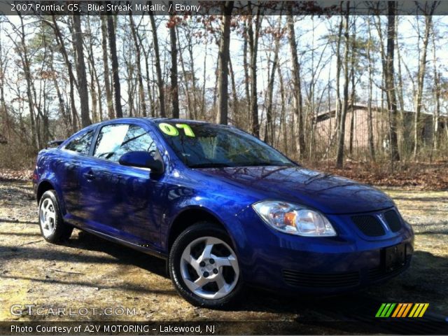 2007 Pontiac G5  in Blue Streak Metallic