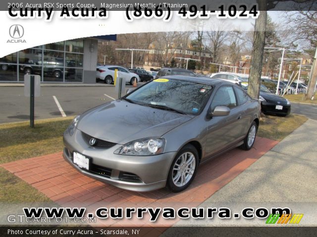 2006 Acura RSX Sports Coupe in Magnesium Metallic