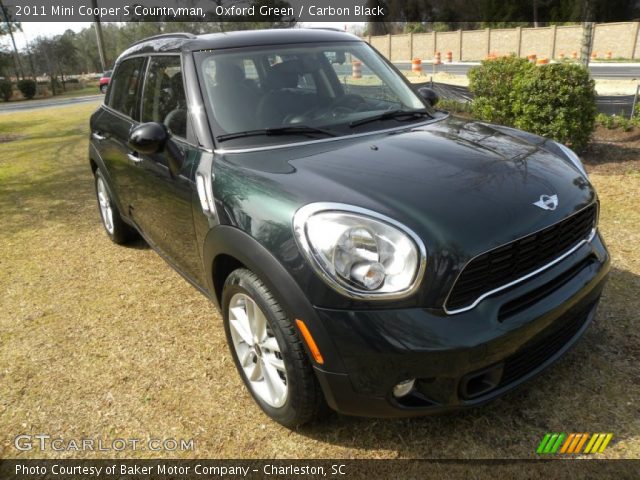 2011 Mini Cooper S Countryman in Oxford Green