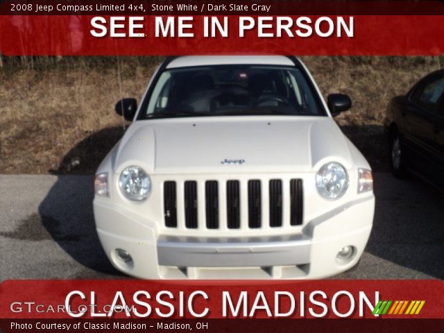 2008 Jeep Compass Limited 4x4 in Stone White