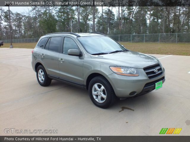 2008 Hyundai Santa Fe GLS in Natural Khaki Green