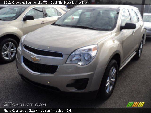 2012 Chevrolet Equinox LS AWD in Gold Mist Metallic