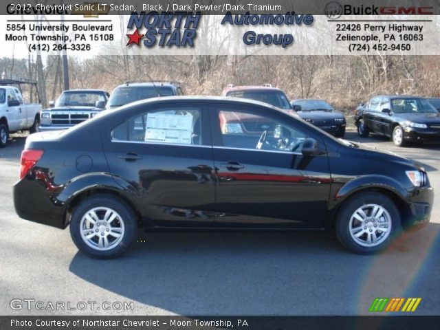 2012 Chevrolet Sonic LT Sedan in Black